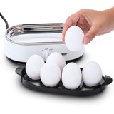 Cloer 6081 cuecehuevos 6 huevos 350 W Blanco, Hervidor de huevos blanco, 230 mm, 110 mm, 135 mm, 220 - 240 V