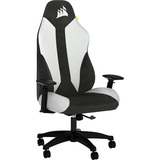 Corsair TC70 REMIX Asiento acolchado Respaldo acolchado, Asientos de juego blanco/Negro, Asiento acolchado, Respaldo acolchado, Negro, Blanco, Blanco, Negro, Poliuretano, Tela, Imitación piel, Tela, Imitación piel