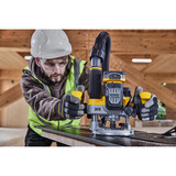 DEWALT Fresadora de batería DCW620NT-XJ, 18 Voltios amarillo/Negro