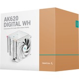 DeepCool AK620 DIGITAL WH, Disipador de CPU blanco
