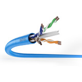 Digitus Cable de instalación Professional Cat.6a U/UTP simplex, B2ca azul