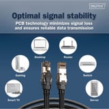 Digitus DK-1843-030, Cable negro