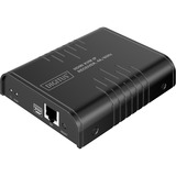 Digitus Receptor KVM HDMI IP, Switch KVM negro