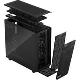 Fractal Design Meshify 2 XL Light Tempered Glass Torre Negro, Caja de torre grande negro, Torre, PC, Negro, ATX, EATX, micro ATX, Mini-ITX, SSI CEB, Acero, Vidrio templado, Juego