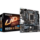 GIGABYTE H610M H DDR4 placa base Intel H610 Express LGA 1700 micro ATX Intel, LGA 1700, Intel® Celeron®, Intel® Core™ i3, Intel® Core™ i5, Intel® Core™ i7, Intel® Core™ i9,..., LGA 1700, DDR4-SDRAM, 64 GB