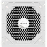 GIGABYTE UD850GM PG5W Fuente de Alimentación - PCIe 5.0, 80 PLUS Gold, Diseño totalmente modular, Ventilador de 120 mm, Compatible con ATX 3.0, Enchufe EU, Fuente de alimentación de PC blanco, 80 PLUS Gold, Diseño totalmente modular, Ventilador de 120 mm, Compatible con ATX 3.0, Enchufe EU, 850 W, 100 - 240 V, 50/60 Hz, 12 A, Activo, 105 W