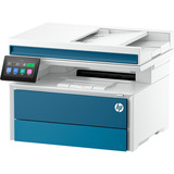 HP LaserJet Pro MFP 4113dwg, Impresora multifuncional gris/Azul, Laser, 1200 x 1200 DPI, A4, 45 ppm, Impresión dúplex, Azul, Blanco