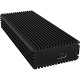 ICY BOX IB-1916M-C32 Caja externa para unidad de estado sólido (SSD) Negro M.2, Caja de unidades negro, Caja externa para unidad de estado sólido (SSD), M.2, PCI Express 3.0, 20 Gbit/s, Conexión USB, Negro
