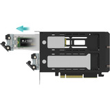 Icy Dock ExpressSlot Elite MB842MP-B, Tarjeta de interfaz negro/Plateado