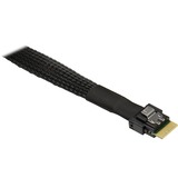 Inter-Tech Cable SFF 8654-8i > 2x SFF 8654-4i negro