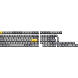 Keychron PBT-40, Cubierta de teclado gris claro/Gris oscuro