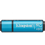 Kingston IronKey Vault Privacy 50 unidad flash USB 64 GB USB tipo A 3.2 Gen 1 (3.1 Gen 1) Azul, Lápiz USB celeste/Negro, 64 GB, USB tipo A, 3.2 Gen 1 (3.1 Gen 1), 250 MB/s, Tapa, Azul