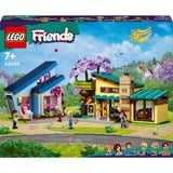 LEGO Friends Casas Familiares de Olly y Paisley, Juegos de construcción Juego de construcción, 7 año(s), Plástico, 1126 pieza(s), 1,84 kg