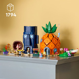 LEGO Icons SpongeBob Pantalones cuadrados: Fondo de Bikini, Juegos de construcción 