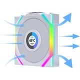 Lian Li UNI FAN SL120 LCD Wireless, Ventilador blanco