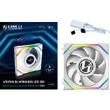 Lian Li UNI FAN SL120 LCD Wireless, Ventilador blanco
