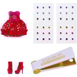 MGA Entertainment Rainbow High Be Dazzling Fashion Dolls - Vivienne Rouge, Muñecos 