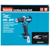 Makita DDF487Z, Taladro/destornillador azul/Negro