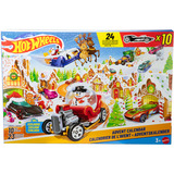 Mattel JCB47 vehículo de juguete Juego de vehículos, 3 año(s), Metal, Multicolor