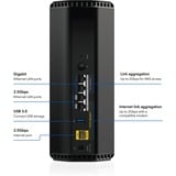 Netgear Nighthawk RS300 router inalámbrico Gigabit Ethernet Tribanda (2.4 GHz / 5 GHz / 6 GHz) Negro Wi-Fi 7 (802.11be), Tribanda (2.4 GHz / 5 GHz / 6 GHz), Ethernet, Negro, Enrutador portátil