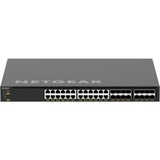 Netgear XSM4340FV Gestionado L3 1U Negro, Interruptor/Conmutador Gestionado, L3, Bidireccional completo (Full duplex), Montaje en rack, 1U