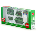 SIKU FARMER Bressel und Lade accesorios para cargadores frontales, Automóvil de construcción 