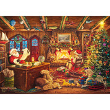 Schmidt Spiele Thomas Kinkade Studios: Santa revisa la lista de deseos, Puzzle 