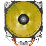 SilverStone AR12 RGB Procesador Enfriador 12 cm Negro, Acero inoxidable, Blanco, Disipador de CPU Enfriador, 12 cm, 700 RPM, 2200 RPM, 29 dB, 68,9 cfm