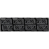 SilverStone FSM08B-MS, Caja de unidades negro