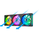 Thermaltake SWAFAN UNIFY 360, Ventilador negro