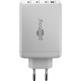 goobay Cargador rápido USB-C PD multipuerto 100 vatios blanco
