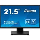 iiyama T2252MSC-B2, Monitor LED negro (mate)