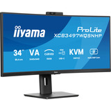 iiyama XCB3497WQSNPH-B1, Monitor LED negro (mate)