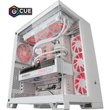 ALTERNATE ALT-ICUECS-AMD-003, Gaming-PC blanco/Transparente