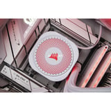ALTERNATE Custom PC Series • iCUE Red Ice Madness Gaming-PC blanco/Transparente
