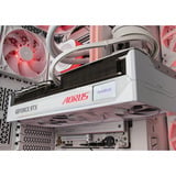 ALTERNATE Custom PC Series • iCUE Red Ice Madness Gaming-PC blanco/Transparente