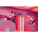 ALTERNATE Custom PC Series • iCUE Red Ice Madness Gaming-PC blanco/Transparente