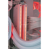 ALTERNATE Custom PC Series • iCUE Red Ice Madness Gaming-PC blanco/Transparente