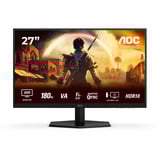 AOC G4 Q27G42XNE pantalla para PC 68,6 cm (27") 2560 x 1440 Pixeles Quad HD LED Negro, Rojo, Monitor de gaming negro (mate), 68,6 cm (27"), 2560 x 1440 Pixeles, Quad HD, LED, 1 ms, Negro, Rojo