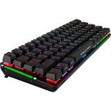 ASUS ROG Falchion teclado RF inalámbrica + USB QWERTZ Alemán Negro, Teclado para gaming negro, 65%, RF inalámbrica + USB, Interruptor mecánico, QWERTZ, LED RGB, Negro