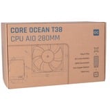 Alphacool Core Ocean T38 AIO 280 mm, Refrigeración por agua negro