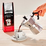 Bialetti Moka Express 0,23 L Aluminio, Cafetera espresso plateado, 0,23 L, Aluminio, 4 tazas, Aluminio, Moka Express, CE