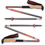 Black Diamond Bastones de trekking Pursuit Carbon Z, Aparato para fitness antracita/Naranja