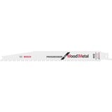 Bosch Hojas de sierra sable S 3456 XF Progressor para madera y metal, 25 piezas, Hoja de sierra 