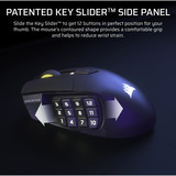 Corsair SCIMITAR Elite Wireless SE, Ratones para gaming Gunmetal