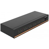 DeLOCK 64070 hub de interfaz USB 2.0 0,4608 Mbit/s Negro, Hub USB USB 2.0, RS-232, USB 2.0, 0,4608 Mbit/s, Negro, Metal, 1,2 m