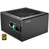 DeepCool PQ650M unidad de fuente de alimentación 650 W 20+4 pin ATX ATX Negro, Fuente de alimentación de PC negro, 650 W, 100 - 240 V, 50/60 Hz, 4.5 - 9 A, 100 W, 648 W