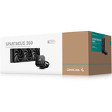 DeepCool Spartacus 360, Refrigeración por agua negro