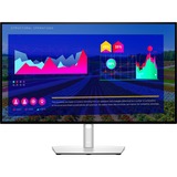 Dell UltraSharp Monitor 68,58 cm (27") – U2722D, Monitor LED plateado, 58 cm (27") – U2722D, 68,6 cm (27"), 2560 x 1440 Pixeles, Quad HD, LCD, 8 ms, Plata