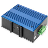 Digitus 8 Puertos Gigabit Ethernet, Interruptor/Conmutador azul